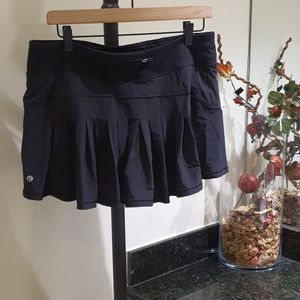 Lululemon Circuit Breaker Skirt Skort Black Size 10